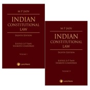M. P. Jain's Indian Constitutional Law by LexisNexis [2 HB Vols.]